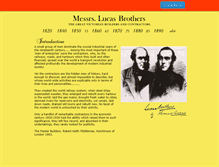 Tablet Screenshot of lucasbrothers.co.uk